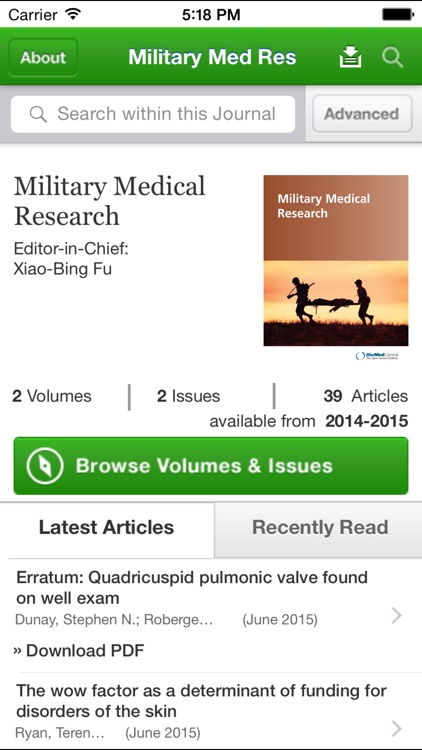 Military Medical Research