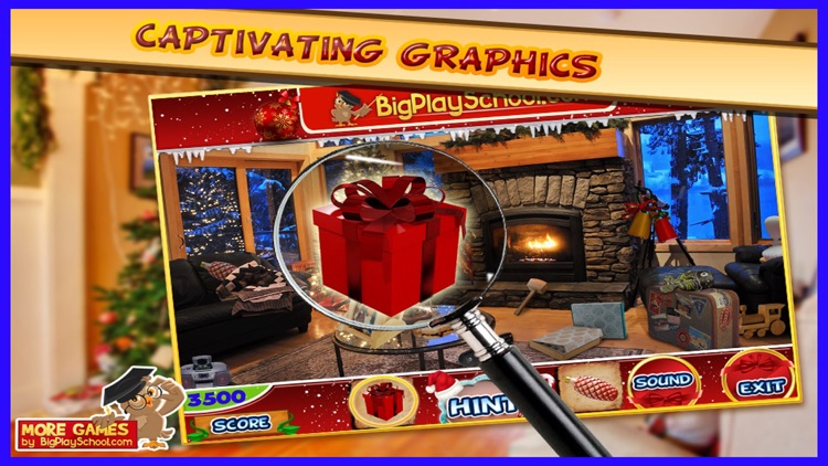 Christmas Tree Hidden Objects Game