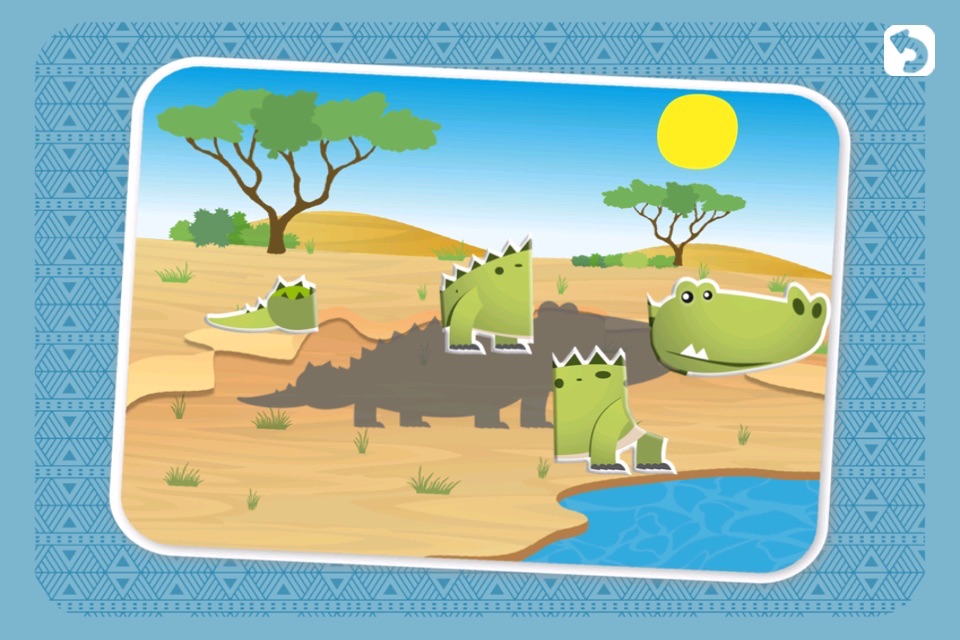 My first jigsaw Puzzles : Animals from Jungle and Savanna [Free] screenshot 2