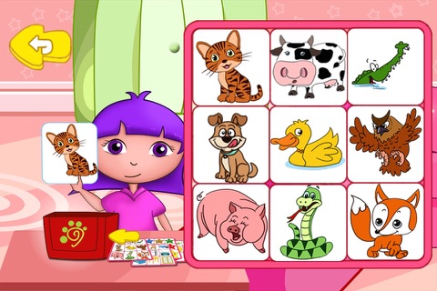 English flashcards bingo game screenshot 4