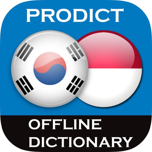 Korean <> Indonesian Dictionary + Vocabulary trainer icon