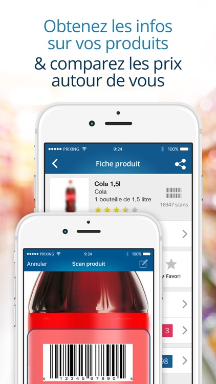 Prixing - Comparateur de prix, shopping, promotions et liste de courses