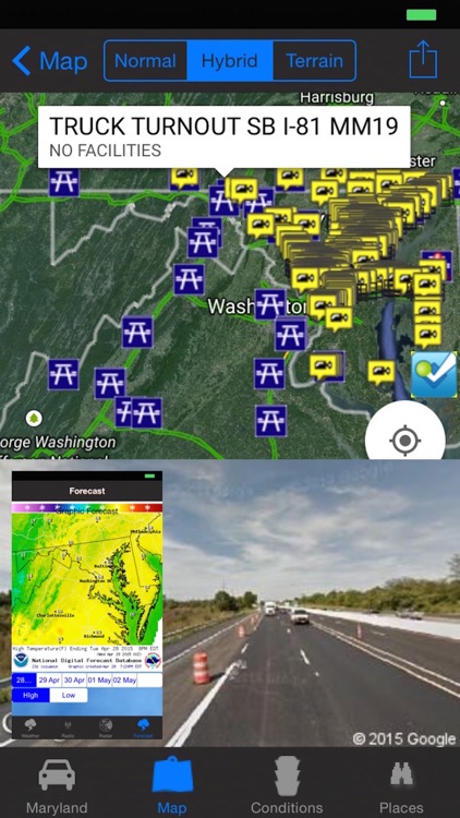 Maryland/Baltimore Traffic Cameras & Travel & NOAA & Transit All-In-1 Pro screenshot-3