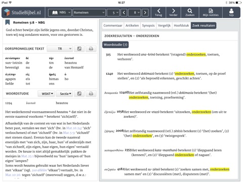 StudieBijbel screenshot 4