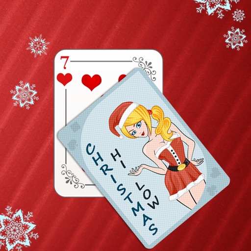 Amazing Christmas HiLo Card Mania - good casino lottery table icon