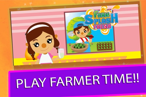 The Farmer Splash : Top Farming  Fruit Decoration Simulation Games screenshot 2