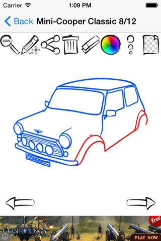 Drawing Retro Cars screenshot 3