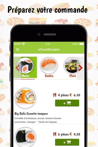 eFoodStudent screenshot 3