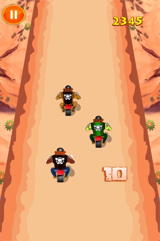 Turbo Bike Race 3D Champion Mania - The Sons of the Hill Assault Style in Motorbike Racing FREE screenshot 3