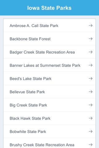 Iowa National Parks & State Parks screenshot 2