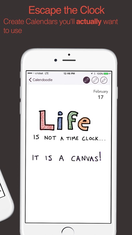 Sketch Calendar Lite - Doodle and Paint Your Day screenshot-3