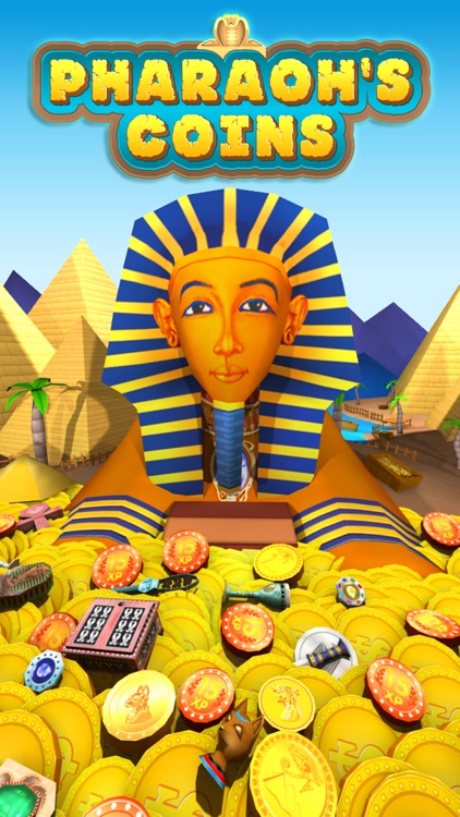 Pharaoh's Coins - Gold Pharoh Ancient Token Dozer