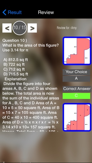 EZ Geometry Grade 7 & 8 Lite(圖4)-速報App