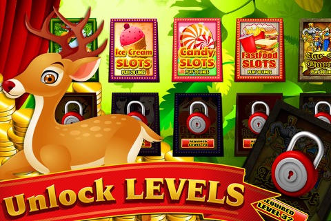 The Mighty Gorilla in the Jungle Saga Casino Vegas Slots Machine screenshot 2