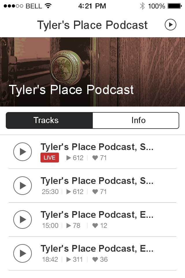 The Tyler's Place Podcast screenshot 2