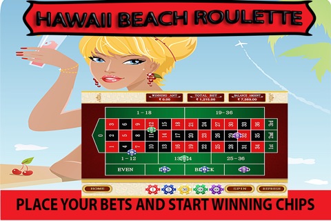 Hawaii Beach Roulette Casino screenshot 3