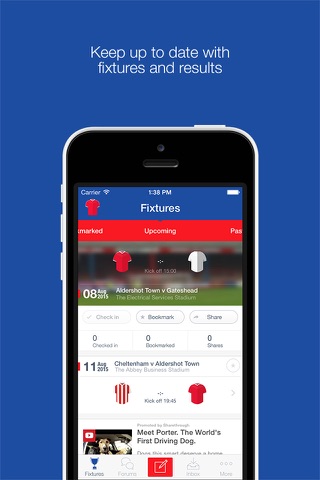 Fan App for Aldershot Town FC screenshot 3