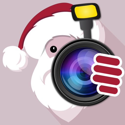 Santa Photo Booth - Make yourself funny christmas face effects maker & share pics icon