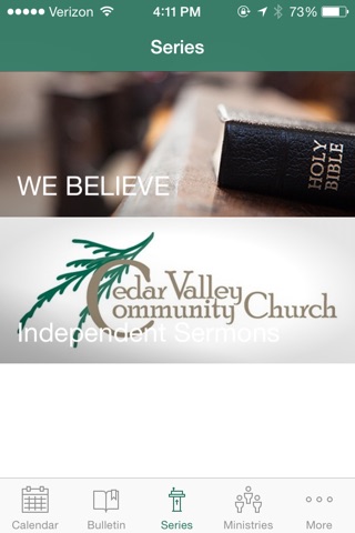 Cedar Valley Community Church screenshot 2