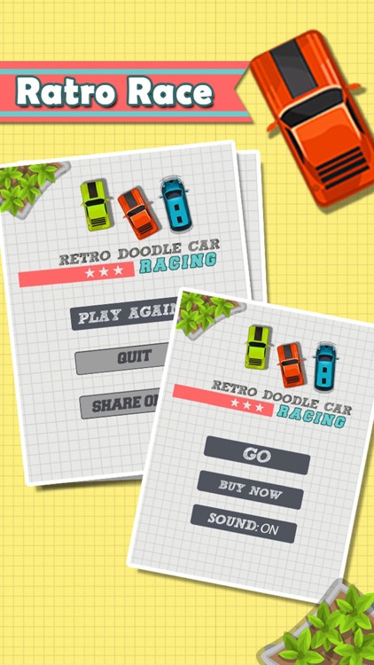 A Doodle Retro Car Race - Nitro Street Racing