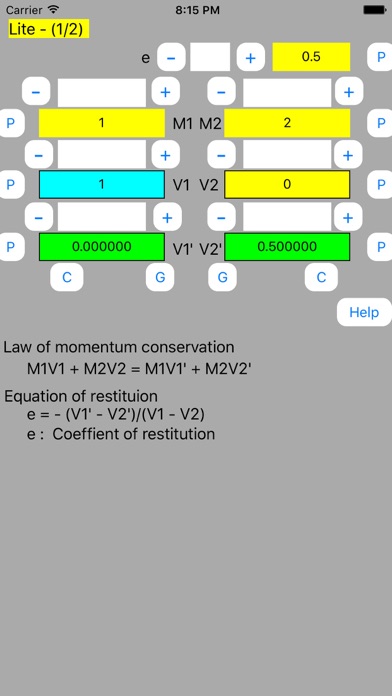 How to cancel & delete Collision Calculator Lite from iphone & ipad 3