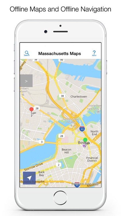 Massachusetts Offline Maps and Offline Navigation screenshot-0