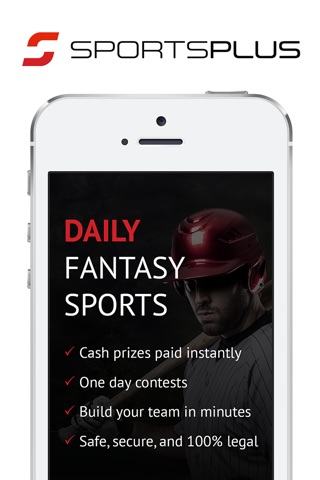 SportsPlus - One Day Fantasy Sports Leagues - Baseball screenshot 4