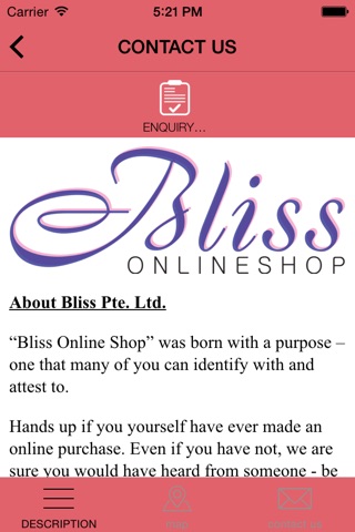 Bliss Online Shop screenshot 3