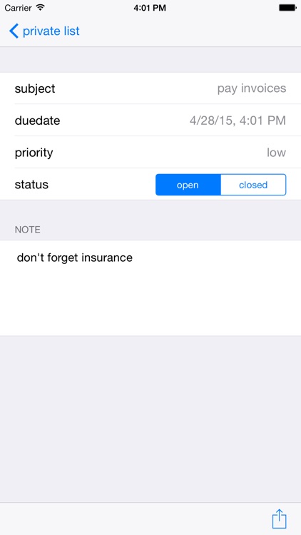 ToDoListsLite screenshot-3
