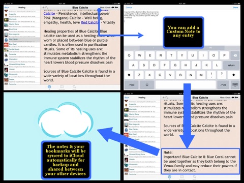 Screenshot #6 pour Gemstone & Crystal Powers Bible