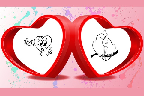 Love: Coloring Book screenshot 2