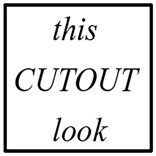 컷아웃 - CUTOUT iOS App