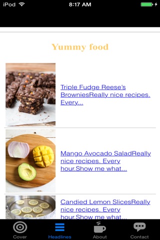 Yummy Food Recipes screenshot 2