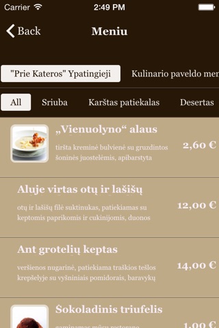 Prie Katedros screenshot 2