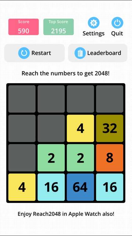 Reach2048 screenshot-4
