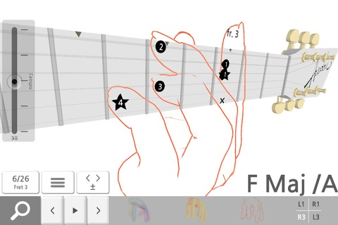 Guitar Chord 3D Pro screenshot 3