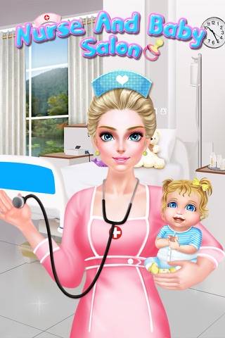 Nurse & Newborn Baby - Hospital Makeover & Dress Up screenshot 3