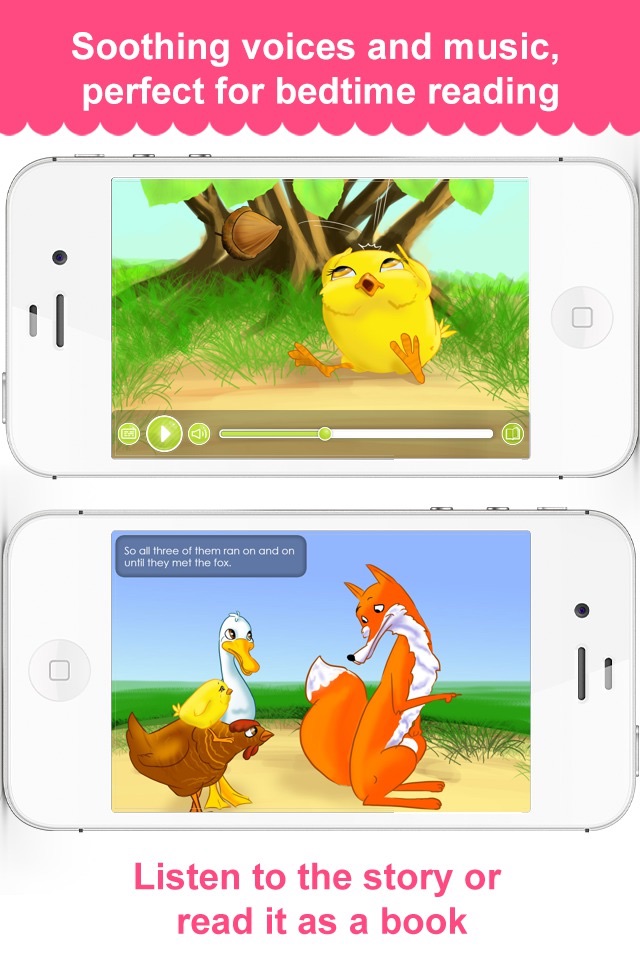 Chicken Little - Narrated Children Story screenshot 2