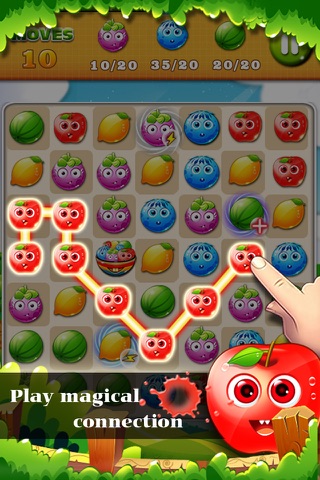 Fruit line splash screenshot 4