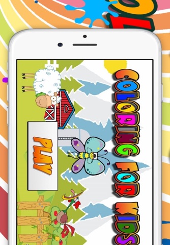 Farm Animals Coloring Book For Kids screenshot 2