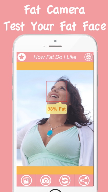 Fat Camera Plus Free App - Guess Fitness On You Challenged Face Photo
