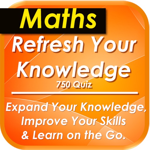 Mathematics: Refresh Your Knowledge (750 Quiz) iOS App