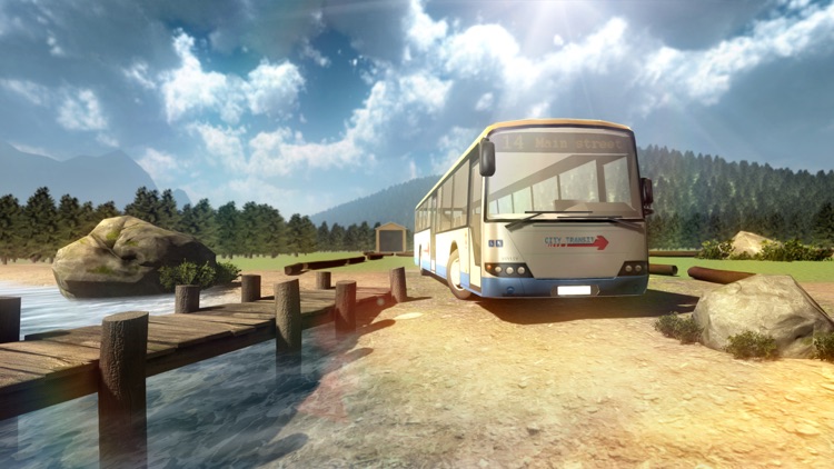 Bus Parking - Realistic Driving Simulation Free 2016 screenshot-4