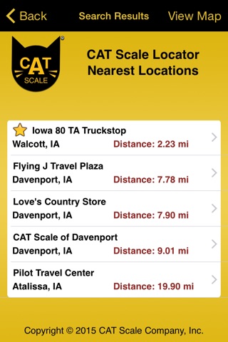 CAT Scale Locator screenshot 3
