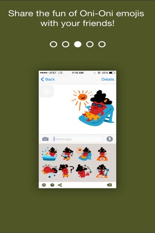 Oni-Oni Emoji screenshot 4