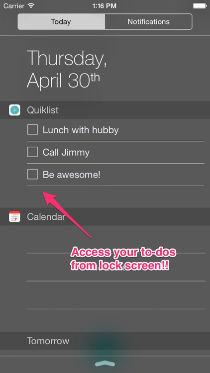 Quiklist - Simplest to-do list