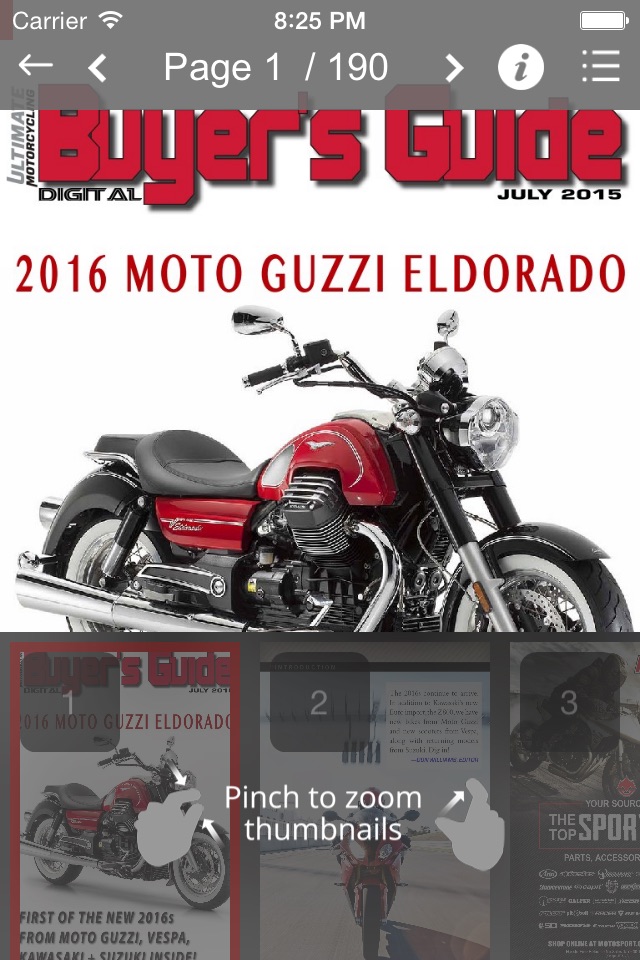 Ultimate Motorcycle Buyer's Guide screenshot 2