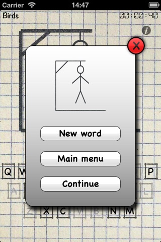 hangman - words game+ screenshot 2