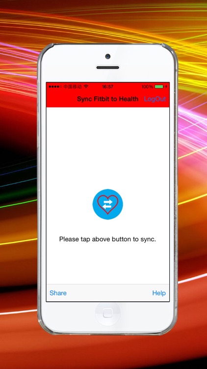 Sync from Fitbit to Health app