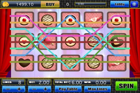 A Jackpot Lucky Slots of Jewel & Sweet Candy screenshot 4